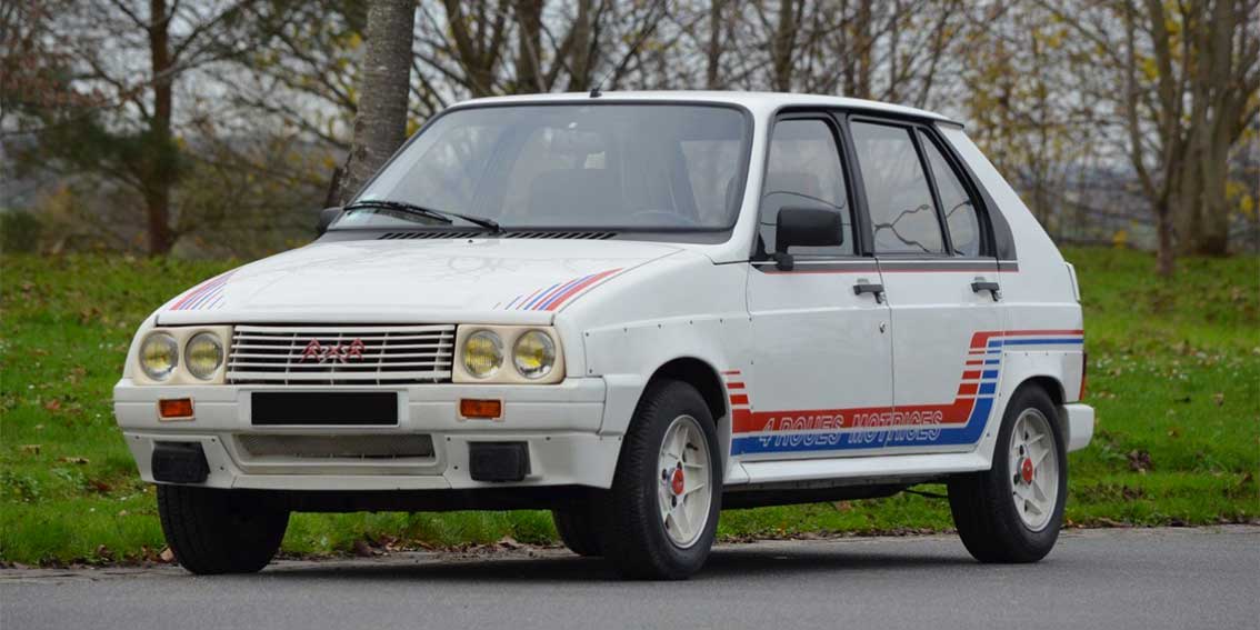 1984 Citroën Visa 1000 Pistes. Estimation: 30000  - 50000 €